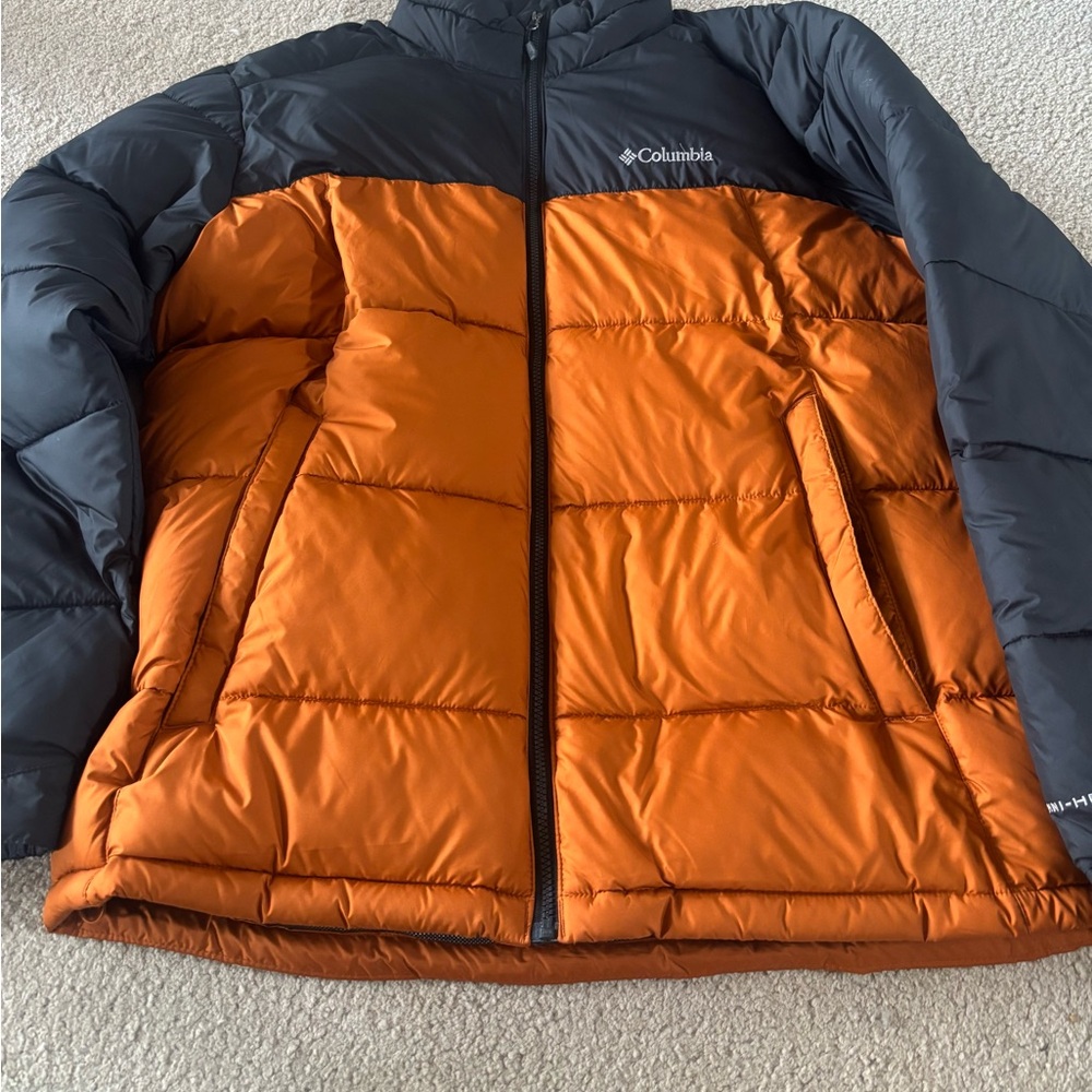Columbia Gray Puffer Jacket